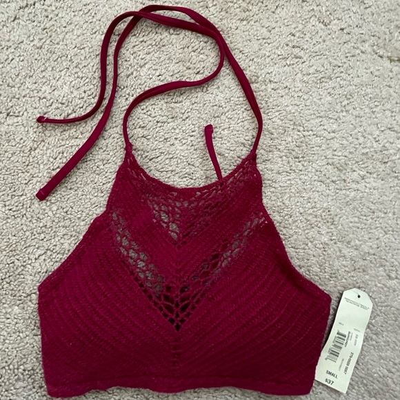 Arizona Jean Company Other - Arizona juniors small burgundy bikini top